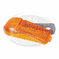 12323 Lucas L824 Side Marker Lamp Amber Lens, Right Hand Front